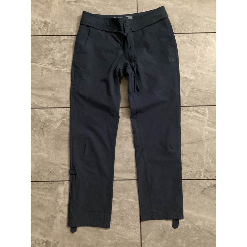 Mountain Hardwear Dynama Pants Womens 2/34 Gray Hiking Outdoor Travel Stretch